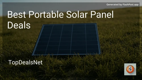 10 Best Portable Solar Panel Deals in 2025 preview