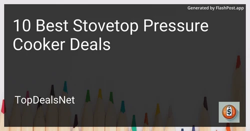 10 Best Stovetop Pressure Cooker Deals in 2025 preview