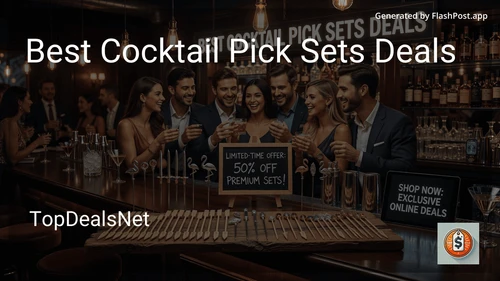 8 Best Cocktail Pick Sets Deals in 2026 image