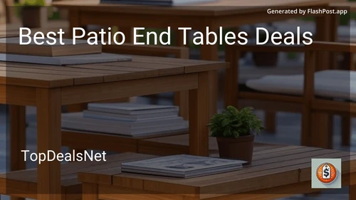 6 Best Patio End Tables Deals in 2025 image
