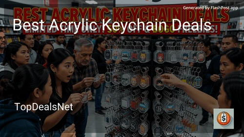 10 Best Acrylic Keychain Deals in 2026 image