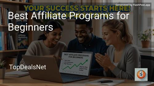 5 Best Affiliate Programs for Beginners in 2026 image