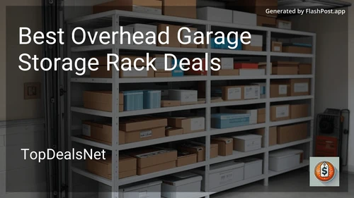 8 Best Overhead Garage Storage Rack Deals in 2025 image