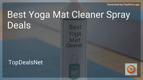 8 Best Yoga Mat Cleaner Spray Deals in 2026 image