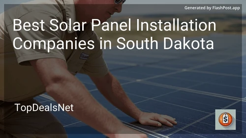 1 Best Solar Panel Installation Companies in South Dakota in 2025 image