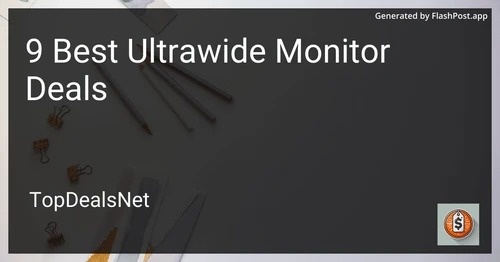 9 Best Ultrawide Monitor Deals in 2025 image