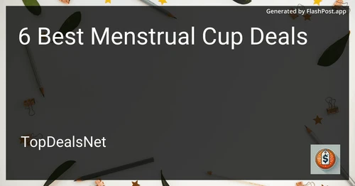 6 Best Menstrual Cup Deals in 2025 preview
