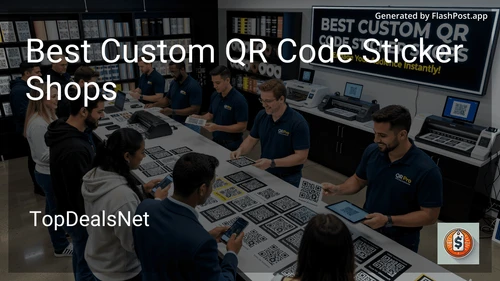 6 Best Custom QR Code Sticker Shops in 2026 image