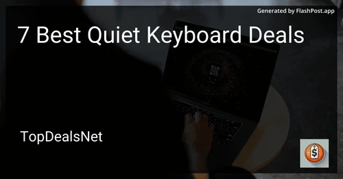 7 Best Quiet Keyboard Deals in 2025 image
