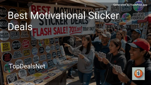 8 Best Motivational Sticker Deals in 2026 image