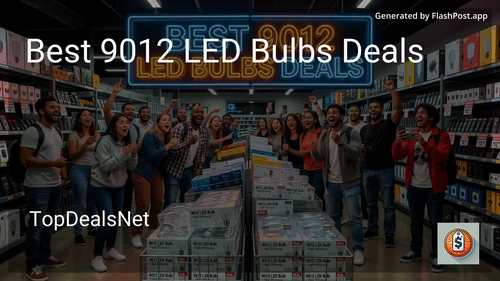 7 Best 9012 LED Bulbs Deals in 2026 image