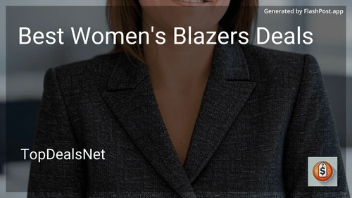 8 Best Women's Blazers Deals in 2025 image