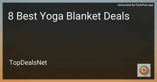 8 Best Yoga Blanket Deals in 2025 preview