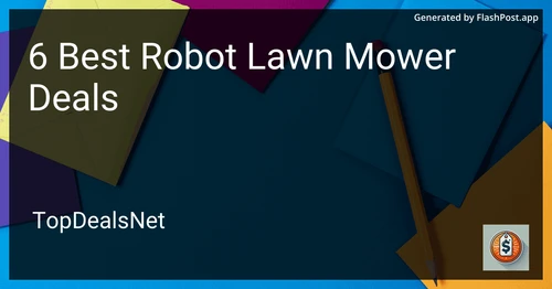 6 Best Robot Lawn Mower Deals in 2025 image