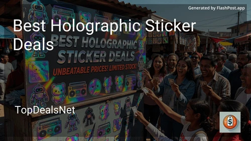 6 Best Holographic Sticker Deals in 2026 image