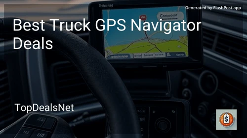 7 Best Truck GPS Navigator Deals in 2026 image