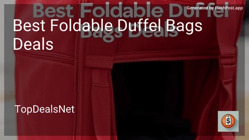 8 Best Foldable Duffel Bags Deals in 2025 image