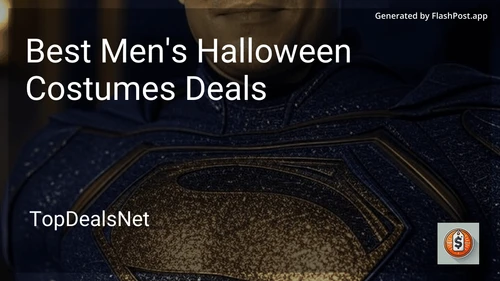 8 Best Men's Halloween Costumes Deals in 2025 image