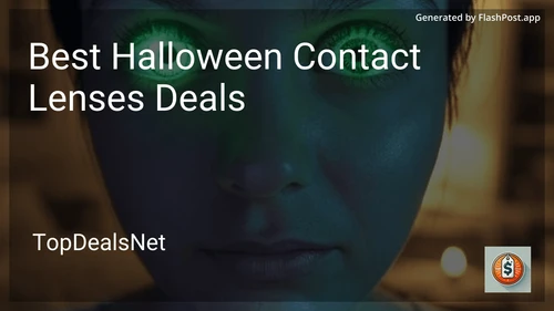9 Best Halloween Contact Lenses Deals in 2025 preview