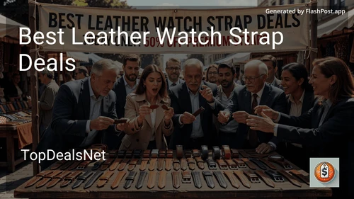 6 Best Leather Watch Strap Deals in 2026 image