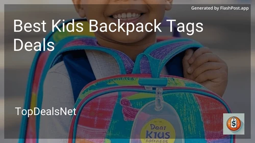 9 Best Kids Backpack Tags Deals in 2026 image