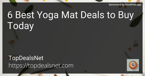 6 Best Yoga Mat Deals to Buy in 2025 preview