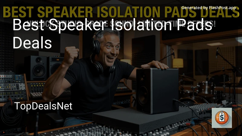 10 Best Speaker Isolation Pads Deals in 2026 preview