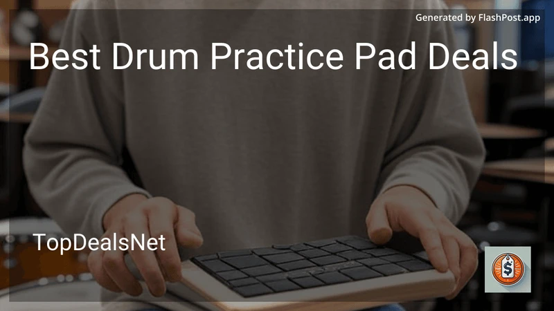 7 Best Drum Practice Pad Deals in 2026 preview