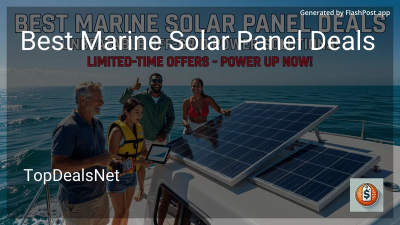 8 Best Marine Solar Panel Deals in 2026 preview