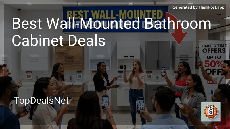 10 Best Wall-Mounted Bathroom Cabinet Deals in 2026 preview