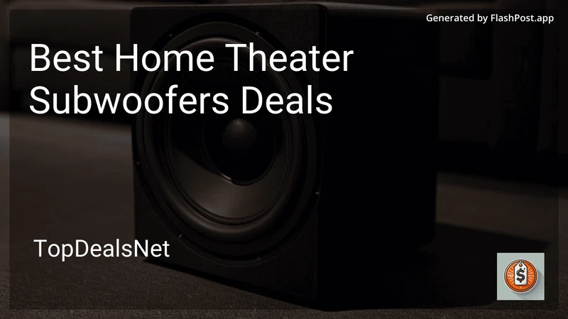 10 Best Home Theater Subwoofers Deals in 2026 preview