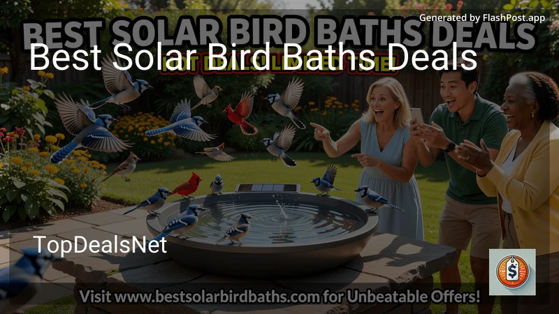 8 Best Solar Bird Baths Deals in 2026 preview