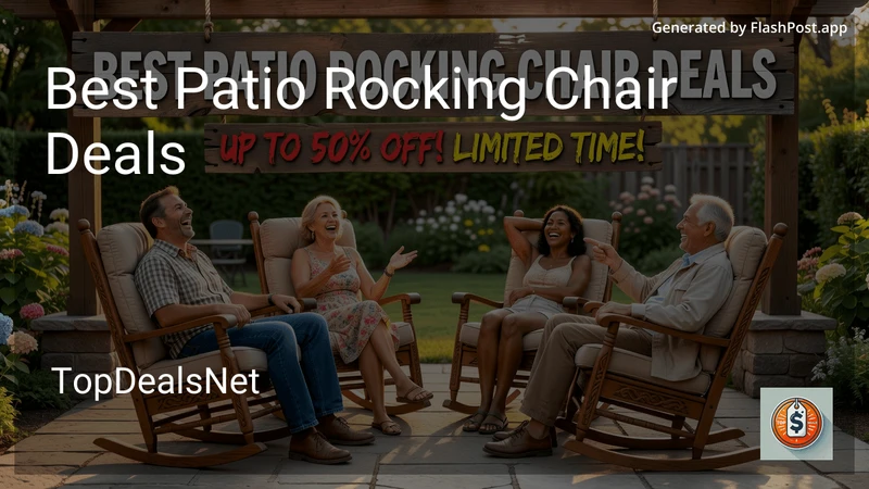 6 Best Patio Rocking Chair Deals in 2026 preview