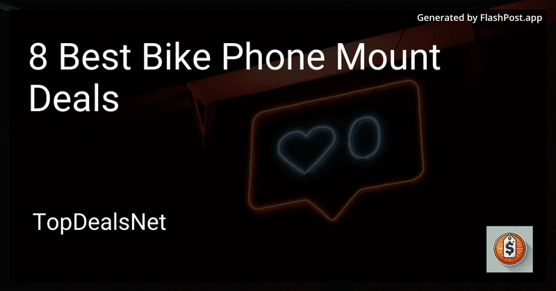8 Best Bike Phone Mount Deals in 2026 preview