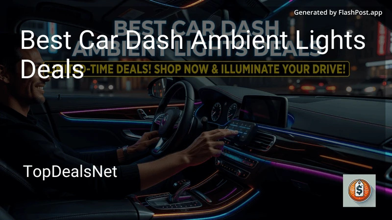 6 Best Car Dash Ambient Lights Deals in 2026 preview