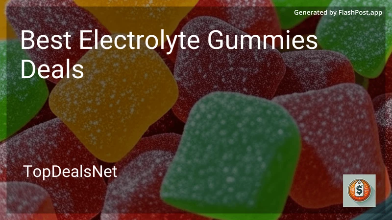 9 Best Electrolyte Gummies Deals in 2026 preview