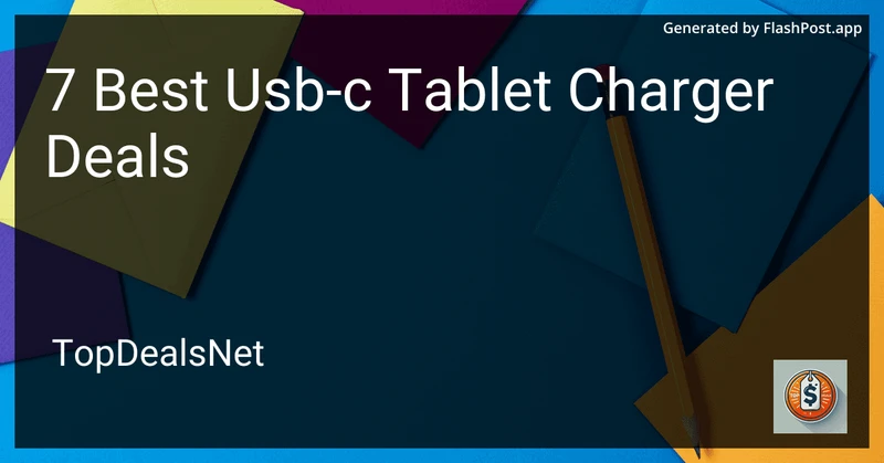 7 Best USB-C Tablet Charger Deals in 2026 preview