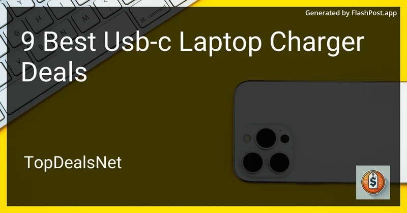 9 Best USB-C Laptop Charger Deals in 2026 preview