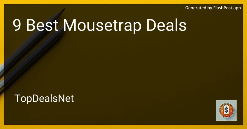 9 Best Mousetrap Deals in 2026 preview
