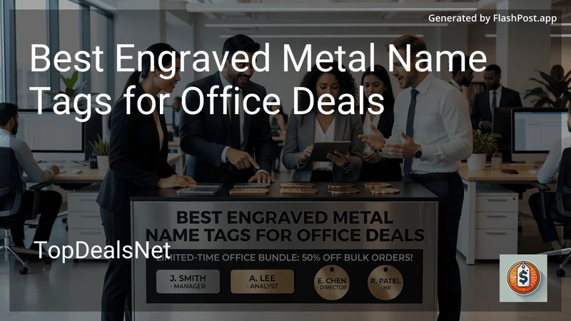 10 Best Engraved Metal Name Tags for Office Deals in 2026 preview