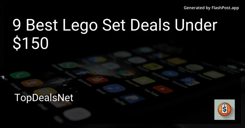 8 Best Lego Set Deals Under $150 in 2026 preview