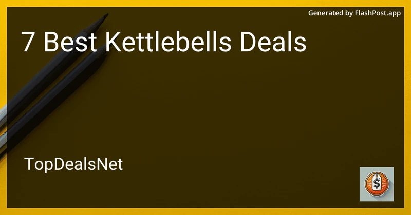 7 Best Kettlebells Deals in 2026 preview