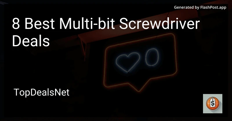 8 Best Multi-bit Screwdriver Deals in 2026 preview