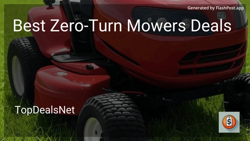 8 Best Zero-Turn Mowers Deals in 2026 preview