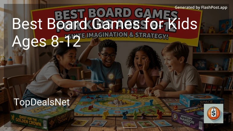 6 Best Board Games for Kids Ages 8-12 in 2026 preview