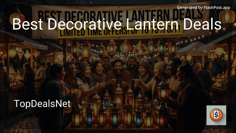 8 Best Decorative Lantern Deals in 2026 preview