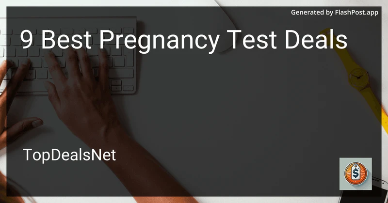 9 Best Pregnancy Test Deals in 2026 preview