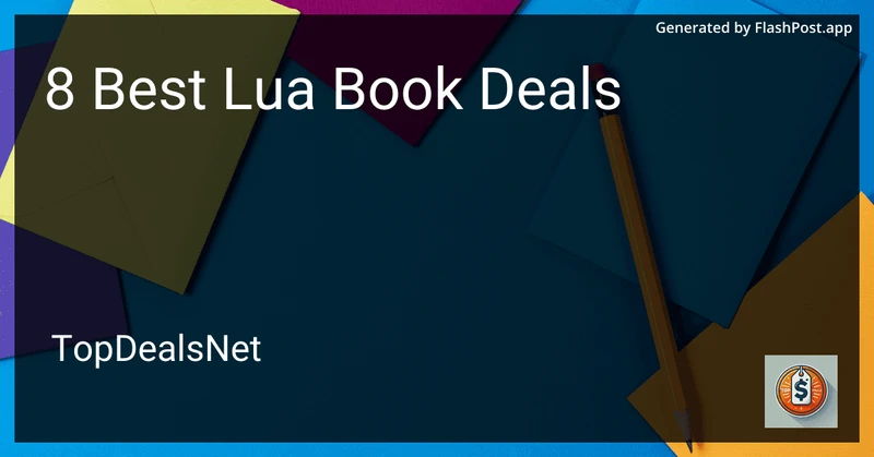 8 Best Lua Book Deals in 2026 preview