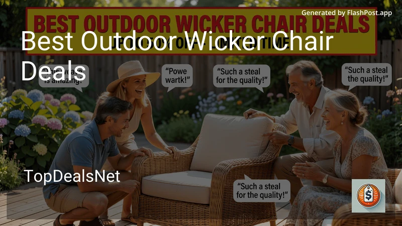 10 Best Outdoor Wicker Chair Deals in 2026 preview