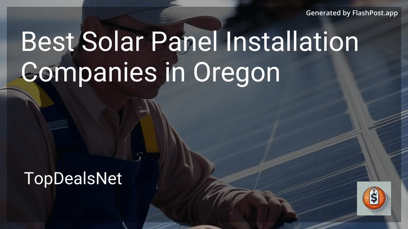 4 Best Solar Panel Installation Companies in Oregon in 2026 preview